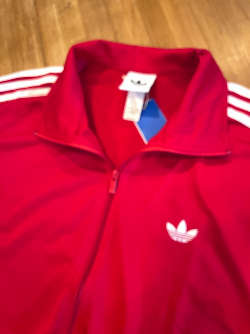 ADIDAS Firebird Classic Red Track Suit - Picture 3 of 10